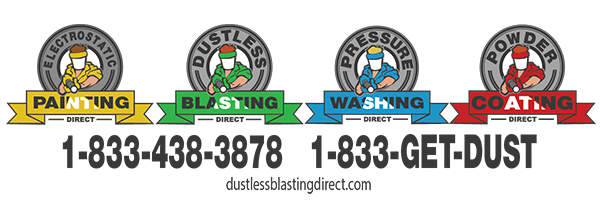dustless blasting, powder coating, pressure washing, electrostatic painting